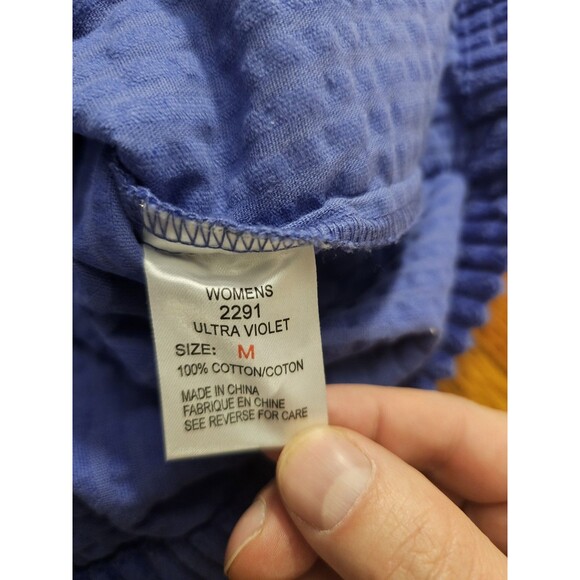 Woolrich Jacket Womens Kinsdale Ultra Violet Wide Wale Corduroy Full Zip Size M - Picture 5 of 11